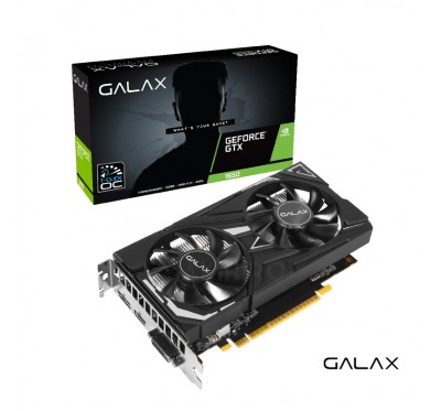 VGA (การ์ดแสดงผล) GALAX GEFORCE GTX 1650  EX (1 CLICK OC) 4GB GDDR6 128 BIT  3Y